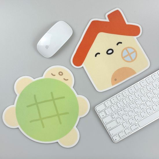 메론빵 거북이 마우스패드