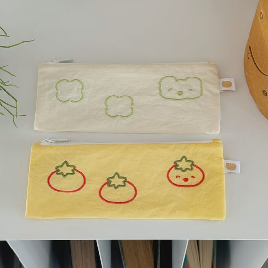 [후카후카스튜디오] 펜파우치 [토마토]