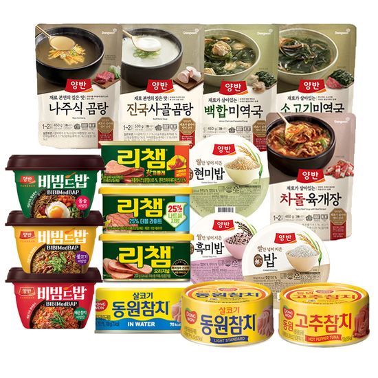 [동원] 간편식단 28종 골라담기