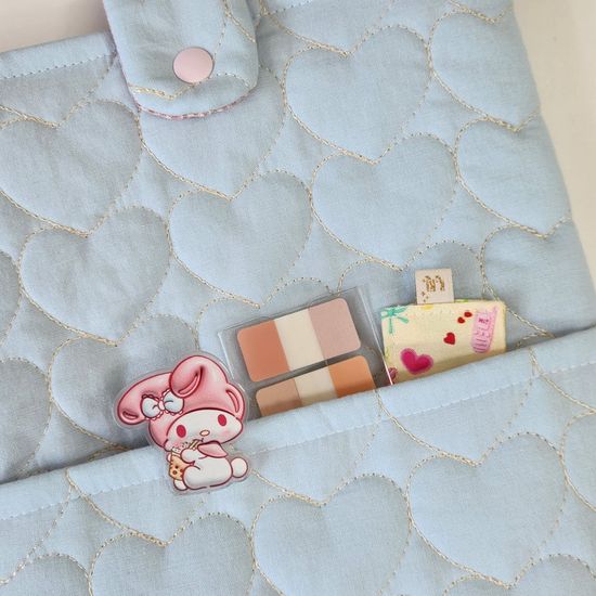 스카이하트 패브릭 책 아이패드 파우치