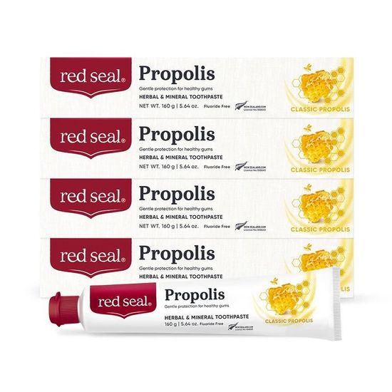 레드씰 프로폴리스 치약 160g x 4 구강위생용품