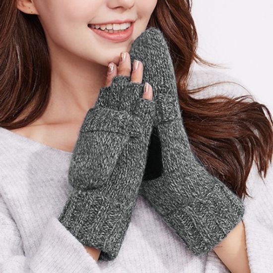 루이즈 오픈형 벙어리장갑(2color)