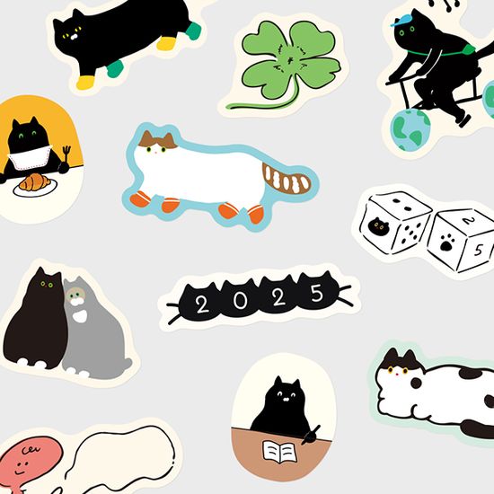 Peace piece 스티커 (A type)