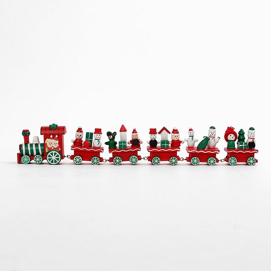 [도토로] 원목 성탄 꼬마 기차(5칸)