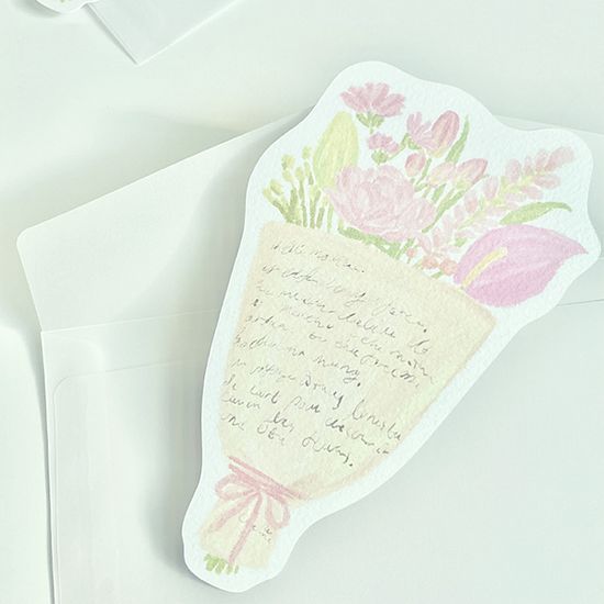 플라워 축하 카드 Flower Card / 공든