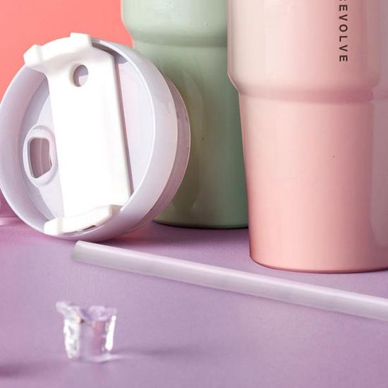 오슬로 리볼브 텀블러 전용 600ml 빨대1p - 2color