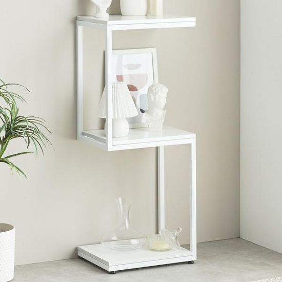 잭팟 선반 3단 팬트리 책 수납 철제 진열장 (착불)