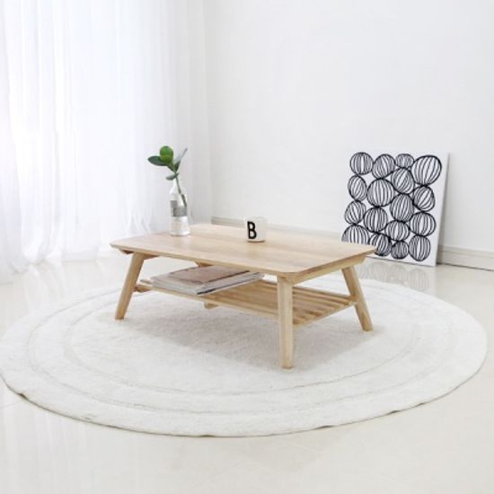 [벤트리]원목 접이식 좌식 테이블 750 size