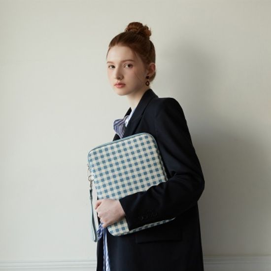 멜로우 체크 아이패드 파우치 11/13인치