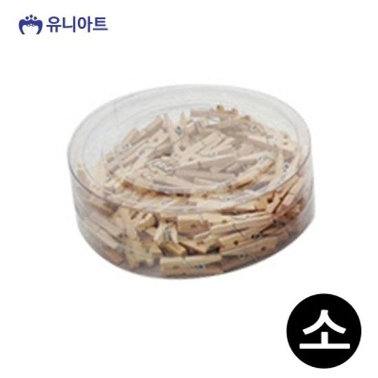 5000 원목 나무집게 소 통 만들기 유아미술 공예