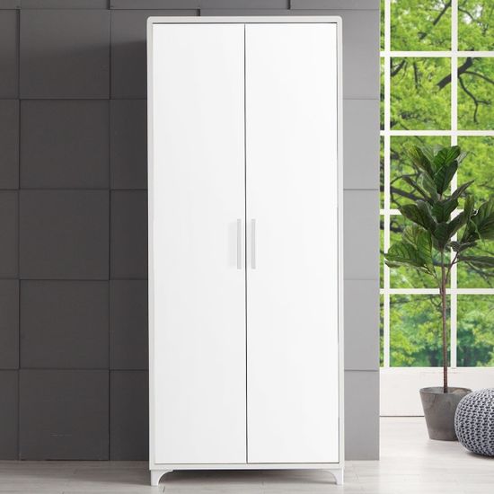 쥬니 틈새 옷장 80cm 싱글 장롱 1인 이불장 (착불)