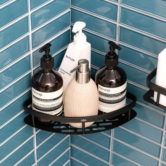 레토 무타공 욕실 화장실 선반 일자 코너형 LBR-SS01