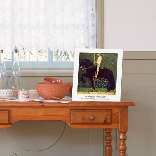 클림트 - 투쟁의 삶(황금기사) Golden Rider 20x20cm