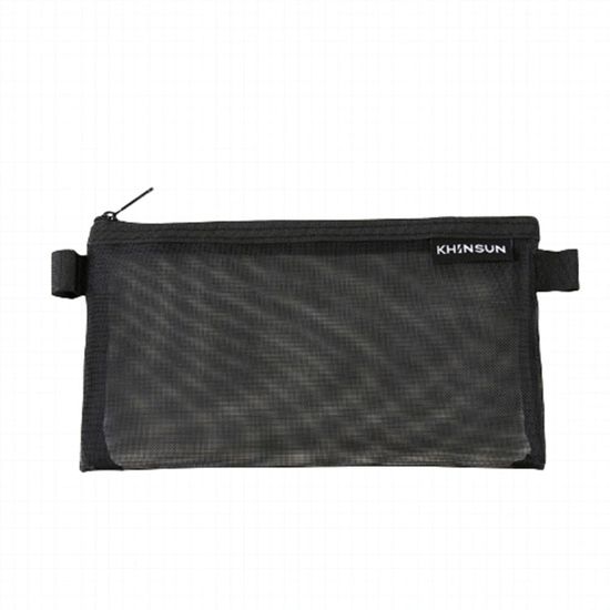 메쉬 파우치 지퍼 다용도 미니파우치 검정(WD9CA60)