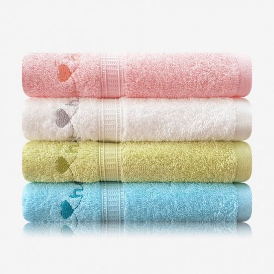 송월타월스윗하트 하니 순면세면타월 36 75 2매