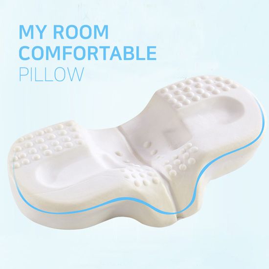 경추 메모리폼 라텍스 디스크 목 베개 베게