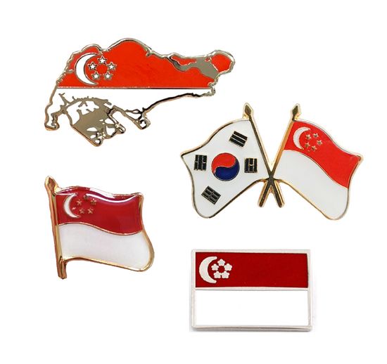 싱가포르 뱃지 컬렉션