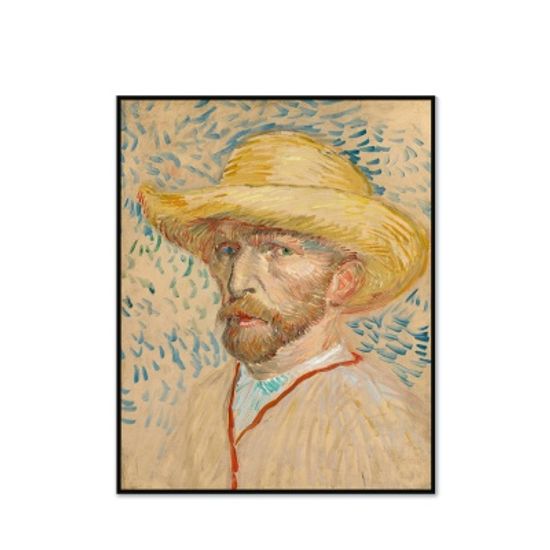 [THE BELLA] 고흐 - 밀짚 모자를 쓴 자화상 Self-Portrait with Straw Hat