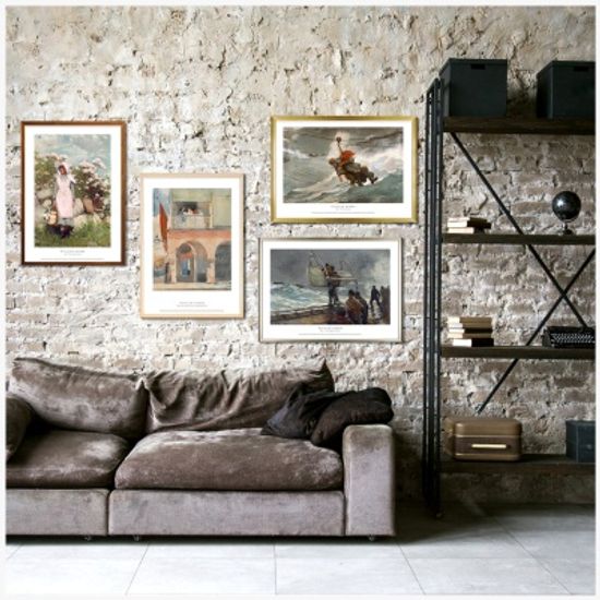 [에이블밤부] 인테리어 명화 포스터 윈슬로 호머 96종