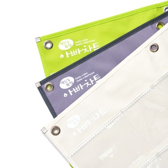 벽에거는 책꽂이 아빠차트 월팸 WF-게임카드 수납