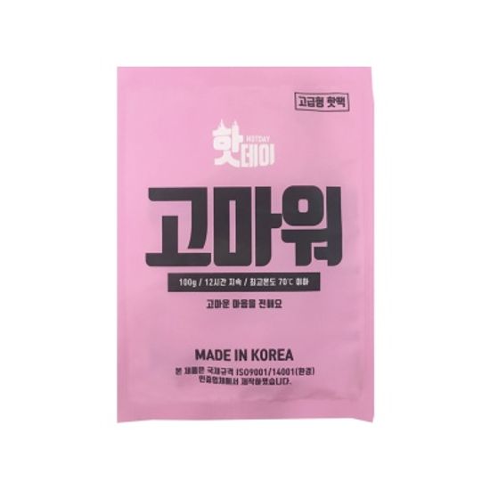 핫데이핫팩 고급형 100g X 100매