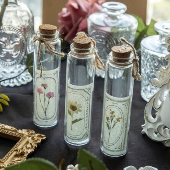 레트로 꽃시리즈 아트 핸드북 메시지 50매 