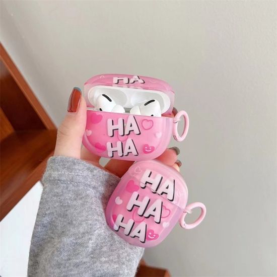 에어팟 3 2 1 프로 라운드 캐릭터 키링 실리콘 케이스