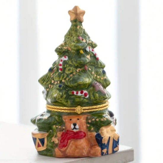 크리스마스트리 세라믹 다용도 케이스
