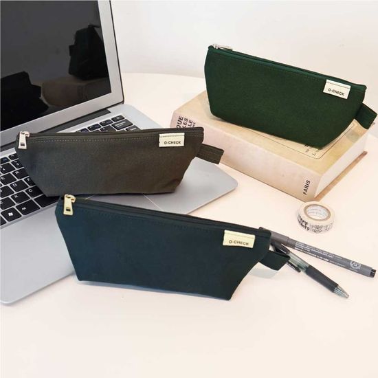 오첵 캔버스 삼각 펜케이스 펜파우치 필통 VER.3