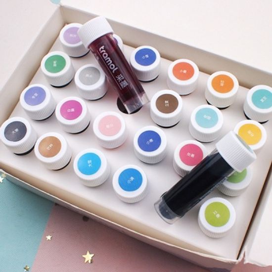 펄잉크 16종 24종 세트 캘리그라피 연습 