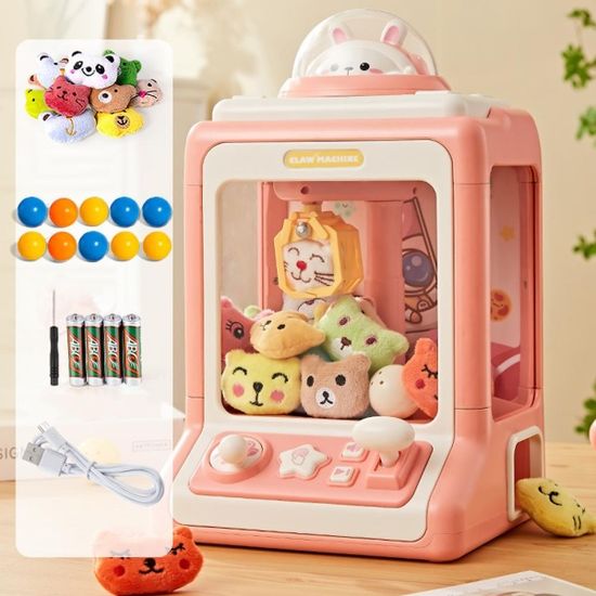 어린이날 새학기 선물 인형 뽑기 장난감 가챠 캡슐 뽑기통 인형10개+캡슐10개