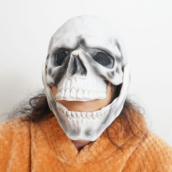 백색 두개골 해골 가면(WCF007C)