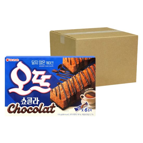 오리온 오뜨 쇼콜라 150g 12개 (한 박스)