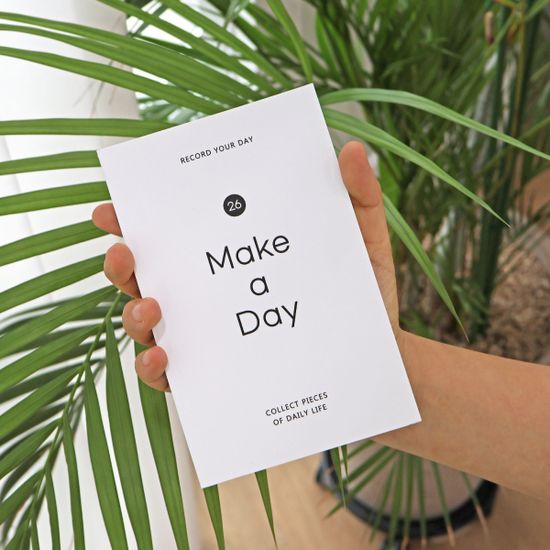 오첵 2026 날짜형 위클리플래너 MAKE A DAY