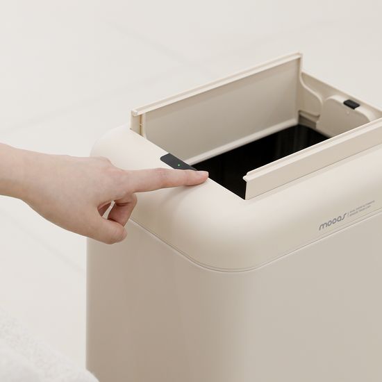 무아스 듀얼도어 스마트 자동 센서 휴지통 20L