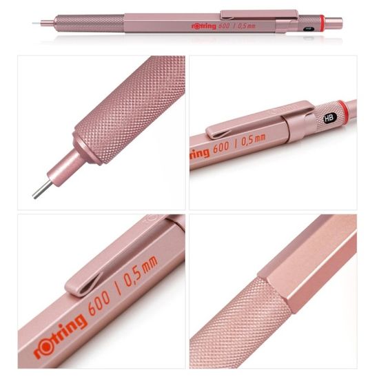 로트링 600 육각형 메탈바디 0.5mm 샤프펜슬 한정판