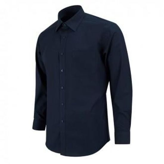 셔츠 남방 데일리 네이비 긴팔셔츠 RF1104(WB94B05)