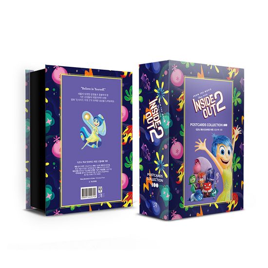 디즈니 픽사 인사이드 아웃2 엽서북100