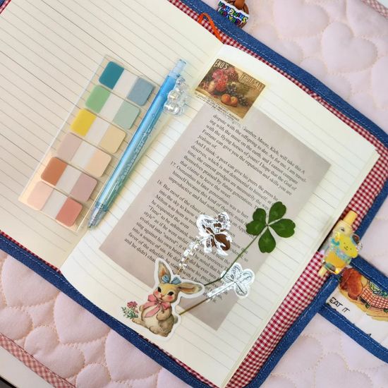 슈가베어 패브릭 다이어리 북커버