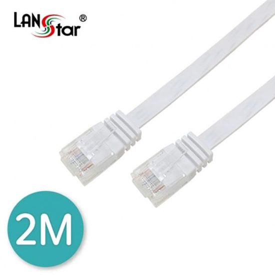 LAN 평면케이블 CAT6 2M