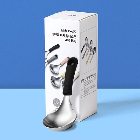 리앤쿡 SUS316 이지 멀티스푼 미니국자 색상 택1