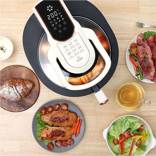 [오텐] 앙상블 디지털 에어프라이어 6L 아이보리 