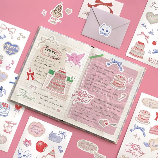 디어스윗 테마 스티커