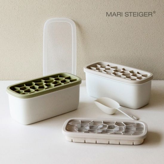 마리슈타이거 대용량 실리콘 얼음트레이 보관함 