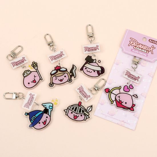 라그나로크 포링즈 아크릴키링 (6종)