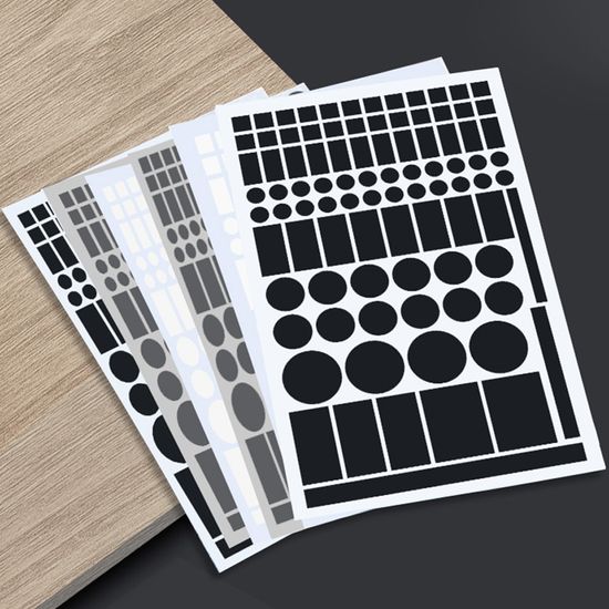 불빛 차단 암막 스티커 2장 1세트 LED 가리개 