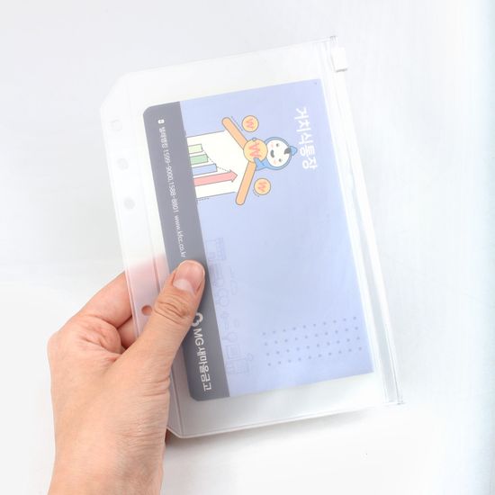 리코즈 A6 6공 현금바인더 세트 다이어리 속지 가계부