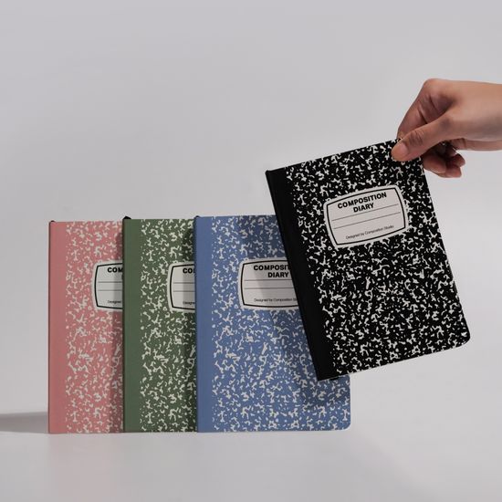 컴포지션 북 폴드 6개월 다이어리