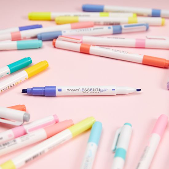 에센티트윈 형광펜 16색 세트