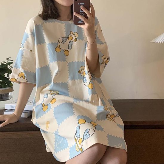 [봄&여름입기 좋은!] 홈스윗홈 반팔 잠옷 원피스